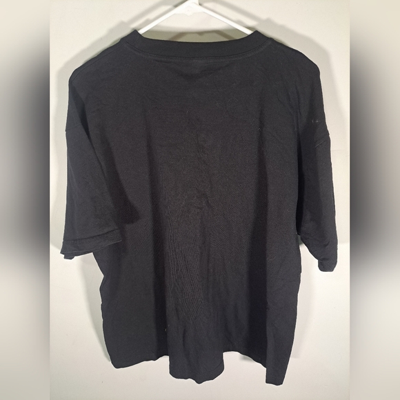 Outback Waterhole Black with Animal Graphic Extra Large Tee - Picture 5 of 5